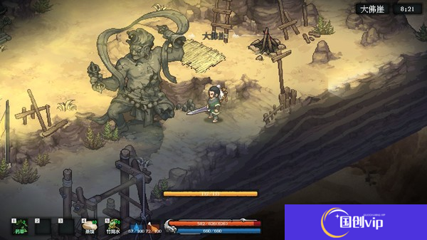 像素风武侠多人生存游戏《江湖客栈》上线Steam 9月发售