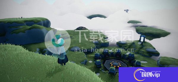 光遇云野彩虹泡泡第三组位置攻略