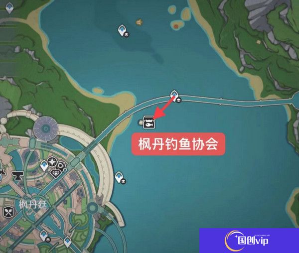 《原神》灰河渡手钓鱼地点分布图灰河渡手精炼材料钓鱼点位攻略3
