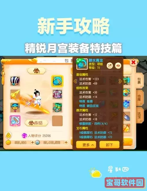 梦幻5天宫50级看戏攻略与装备加点分析图1