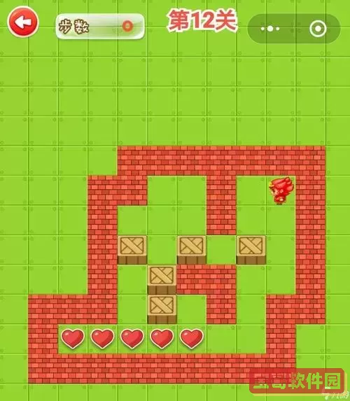推箱子游戏攻略：详细解析Level 14通关技巧图2
