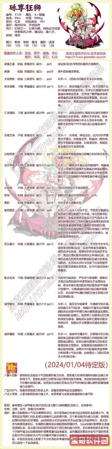 洛克王国砾尊狂狮,洛克王国砾尊狂狮怎么获得图2