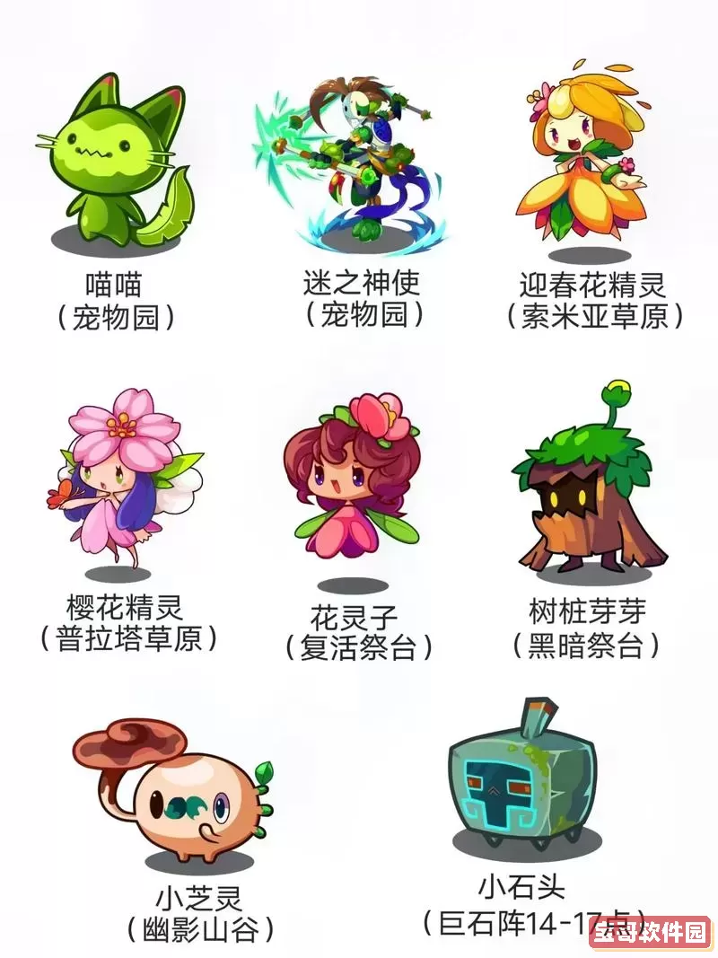 洛克王国杂交神宠,洛克王国可捕捉的稀有宠物带神技图1