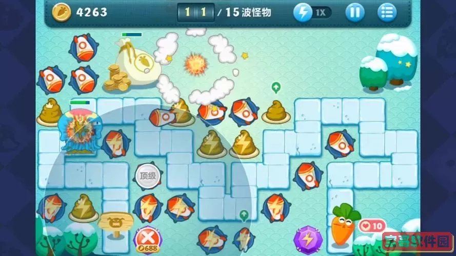 保卫萝卜1完整攻略视频