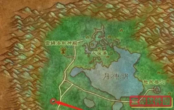 魔兽世界怎么去月光林地