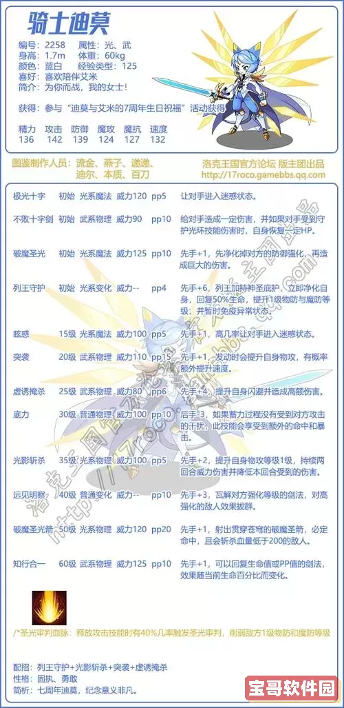 洛克王国骑士迪莫强吗图2